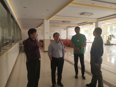 济南大学专家组对泰山区旅游业发展进行现场指导