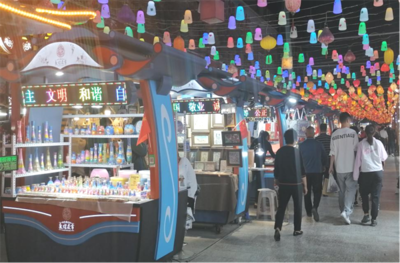 敦煌夜市:文化浓郁风情曼妙