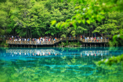 九寨沟景区“智慧管理”升级 解锁五一“畅游密码”