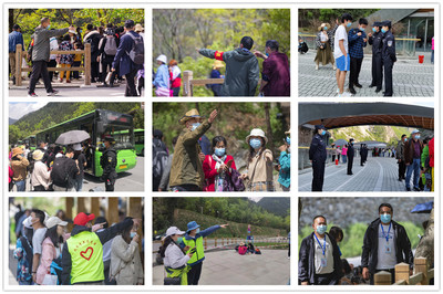 九寨沟景区“五·一”旅游井然有序 游客接待量再创历史新高