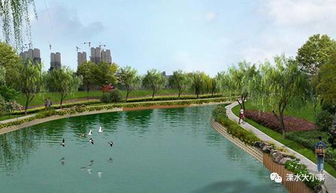 未来的溧水中山河简直太摆了 有游船 码头 雨水花园 生态岛