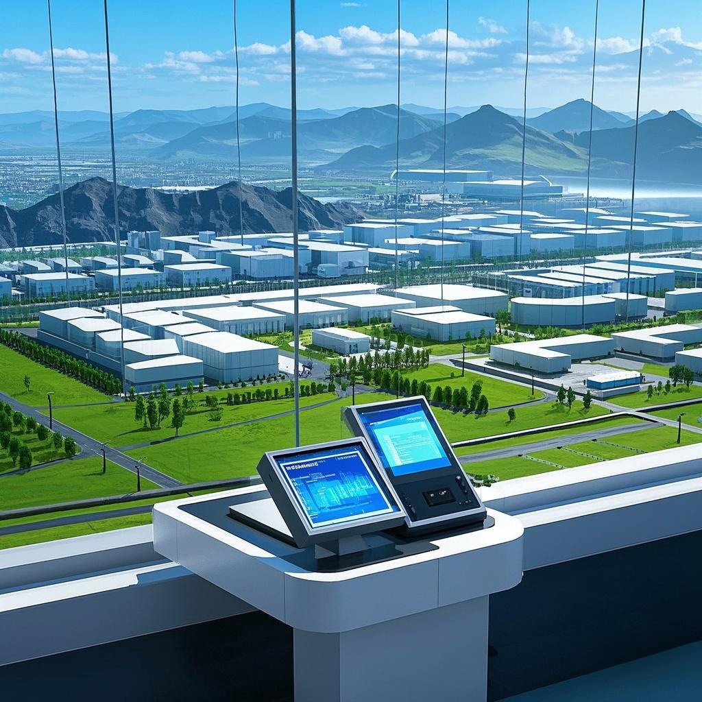 智慧园区电子沙盘 园区管理的智慧中枢